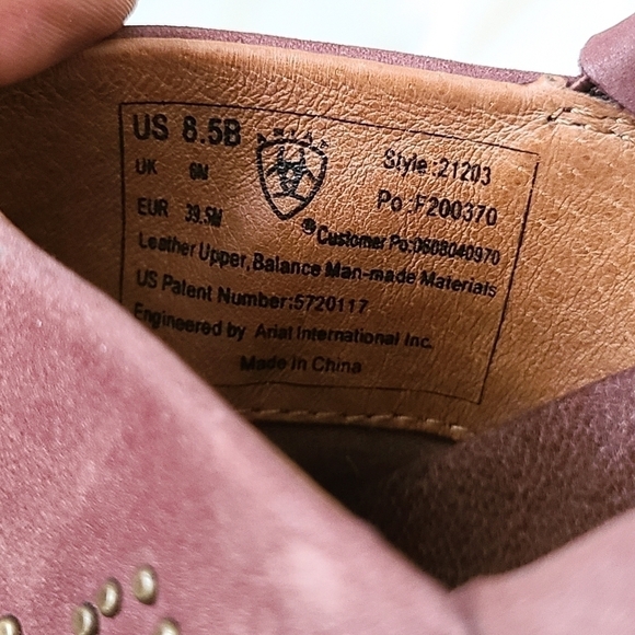 Ariat Mules clogs Western Slip On Rodeo Cowboy Cowgirl Studded Grunge Comfort - Picture 2 of 16